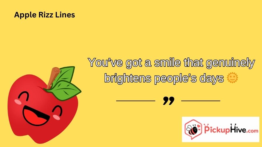 Apple Rizz Lines