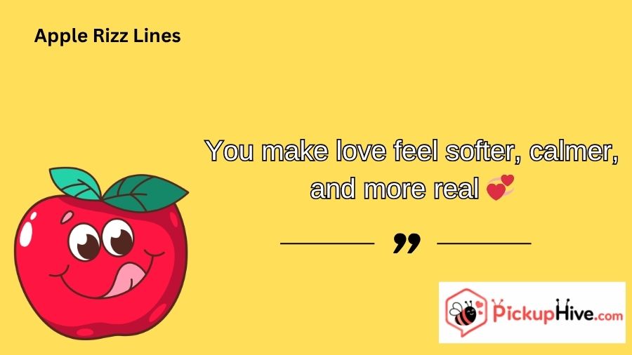 Apple Rizz Lines