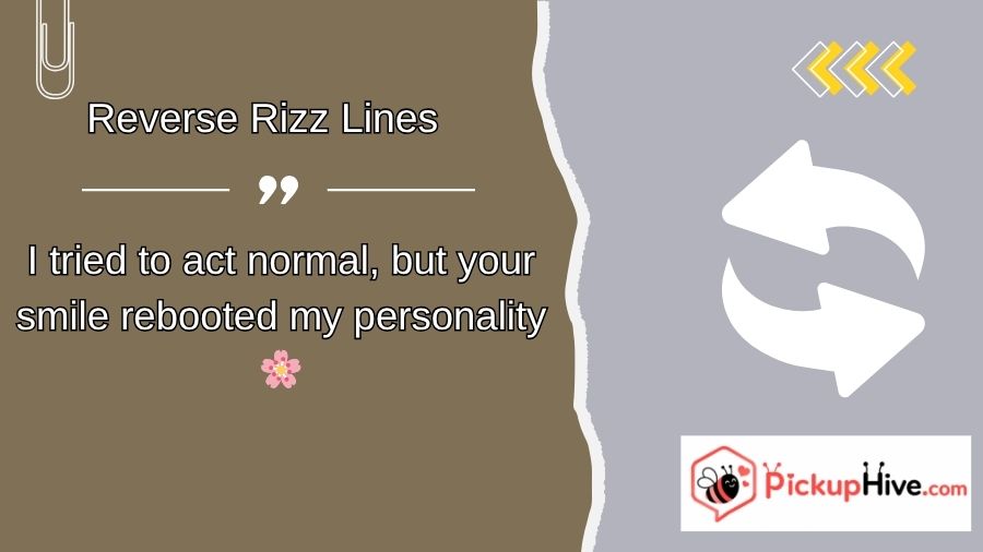 Reverse Rizz Lines