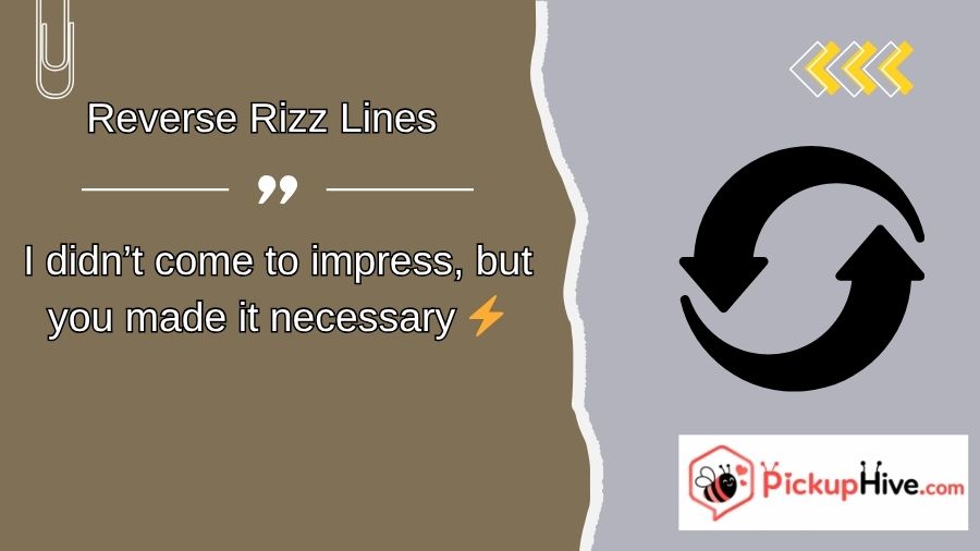 Reverse Rizz Lines