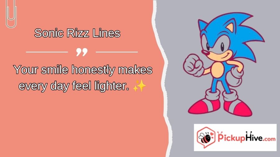 Sonic Rizz Lines