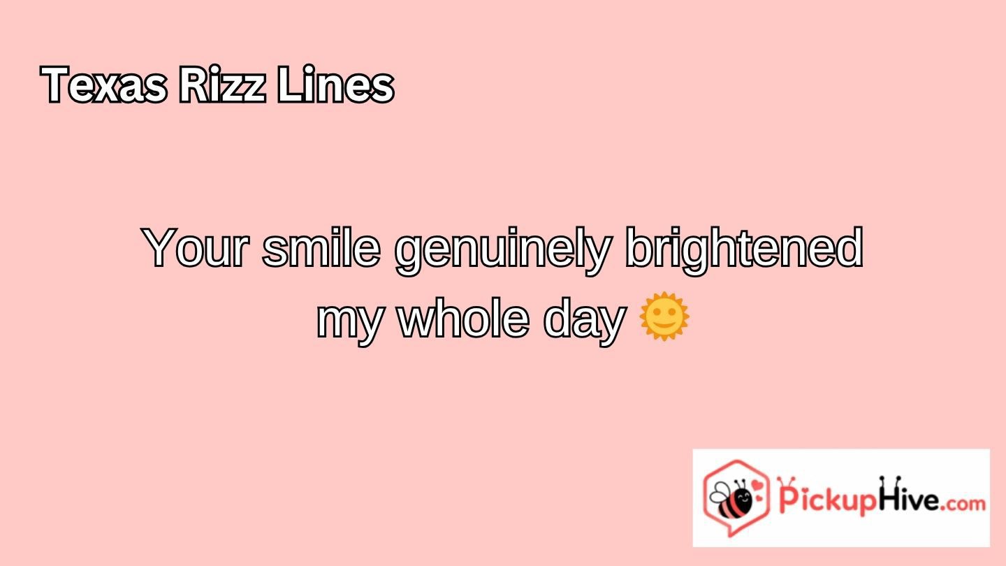 Texas Rizz Lines