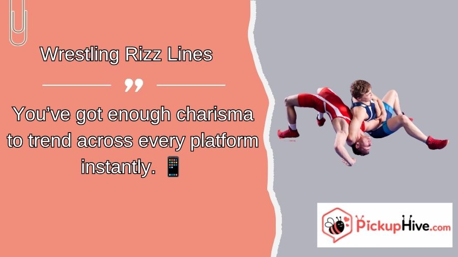 Wrestling Rizz Lines