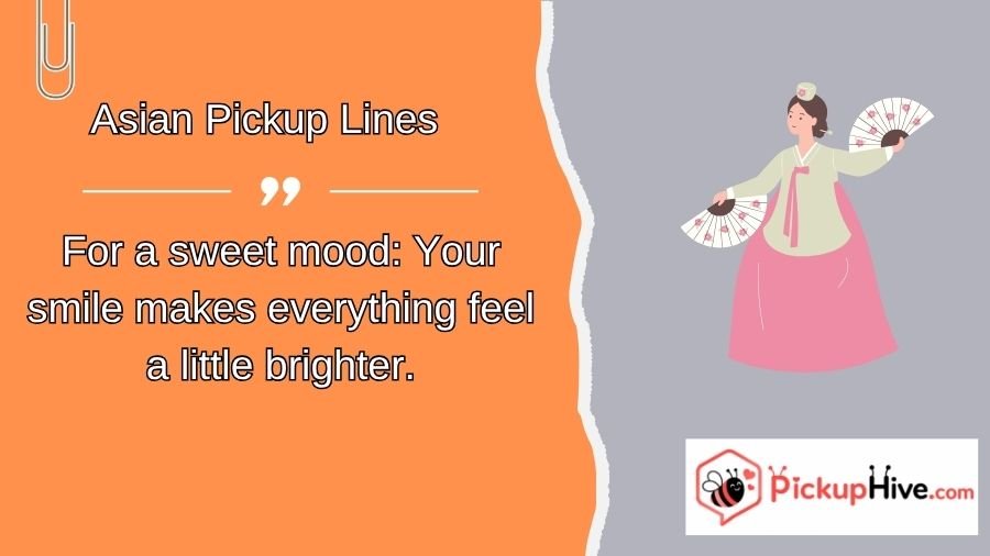 Asian Pickup Lines