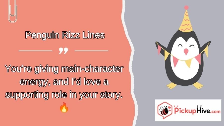 Penguin Rizz Lines