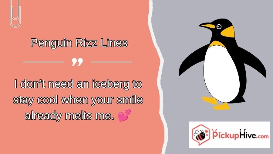 Penguin Rizz Lines