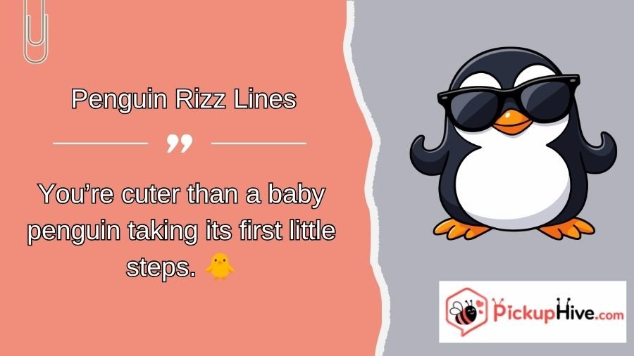 Penguin Rizz Lines