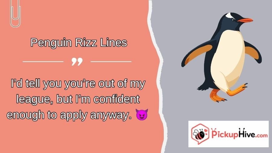 Penguin Rizz Lines