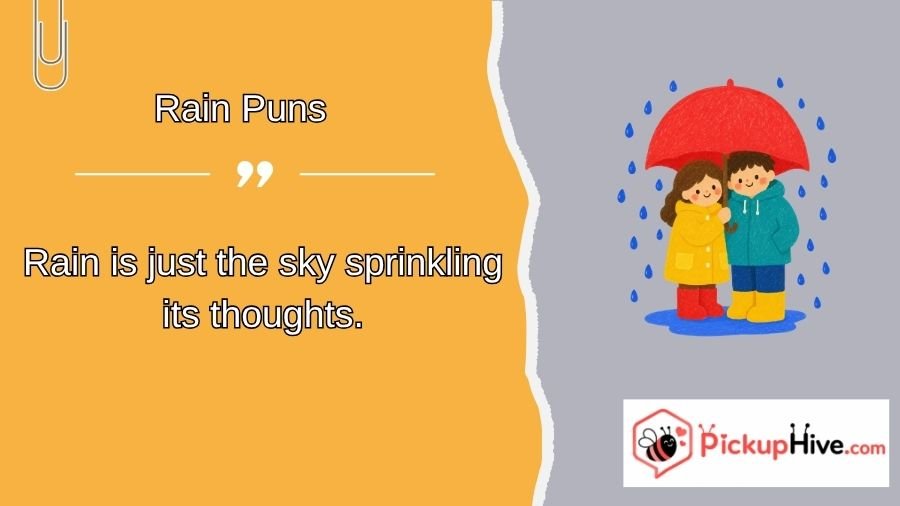 Rain Puns
