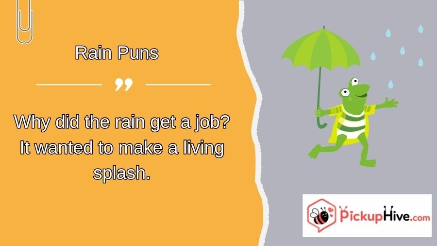Rain Puns