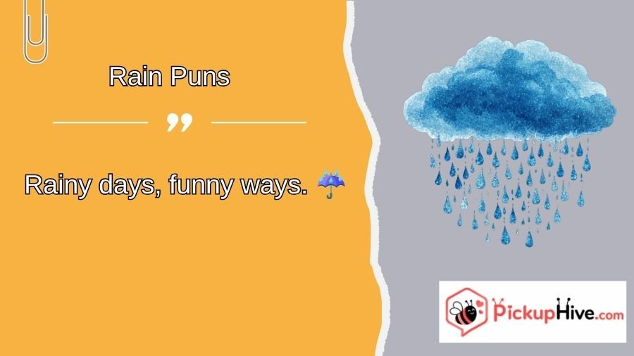 Rain Puns