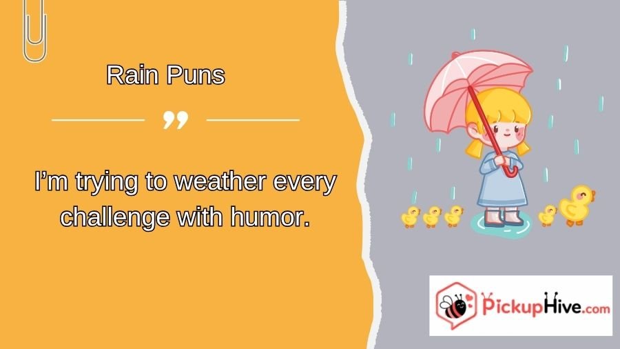 Rain Puns