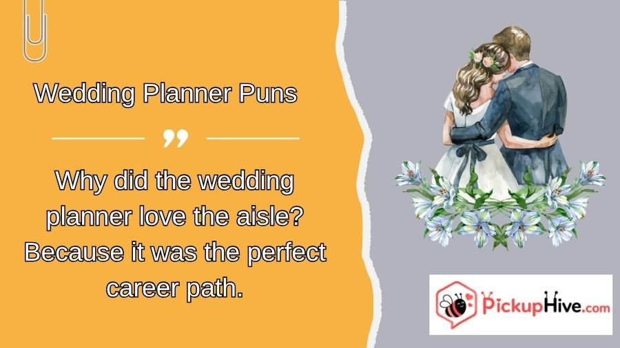 Wedding Planner Puns