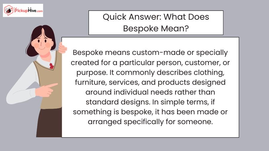 Bespoke Meaning