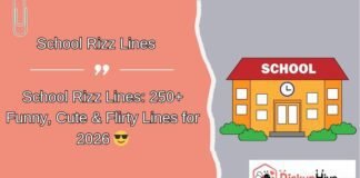 School Rizz Lines School Rizz Lines