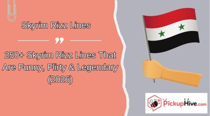 Skyrim Rizz Lines Skyrim Rizz Lines