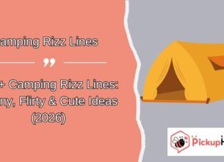 Camping Rizz Lines Camping Rizz Lines