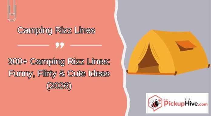Camping Rizz Lines Camping Rizz Lines