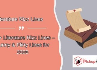 Literature Rizz Lines Literature Rizz Lines