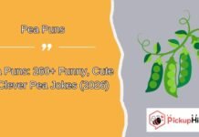 Pea Puns