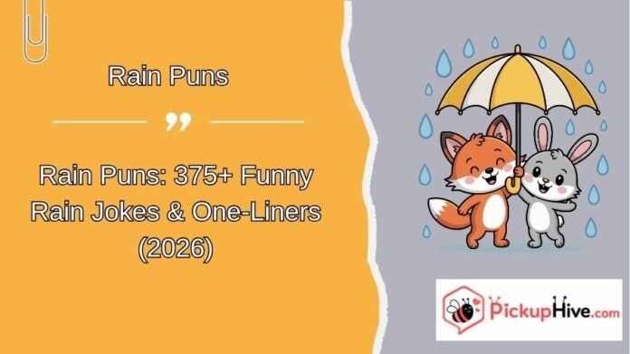 Rain Puns