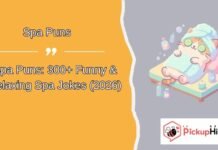 Spa Puns Spa Puns