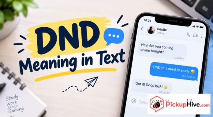 DND Meaning in Text DND Meaning in Text