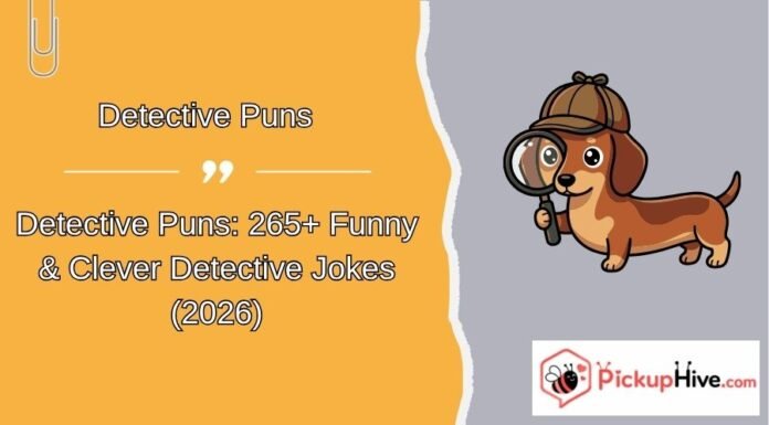 Detective Puns Detective Puns