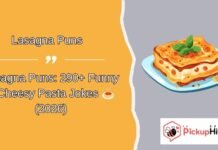 Lasagna Puns Lasagna Puns