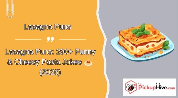 Lasagna Puns Lasagna Puns