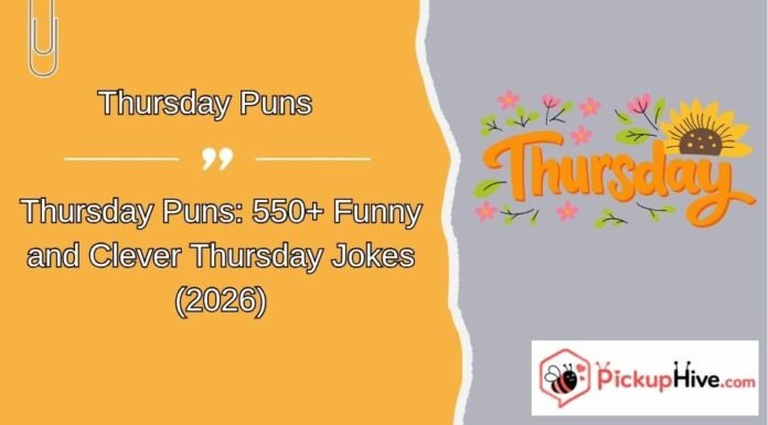 Thursday Puns Thursday Puns