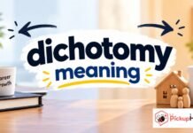 Dichotomy Meaning Dichotomy Meaning
