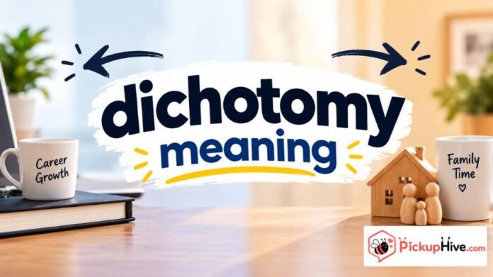 Dichotomy Meaning